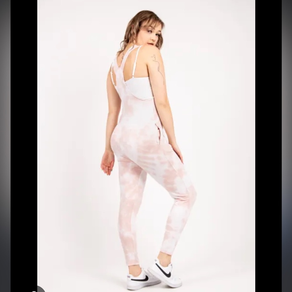 Smash + Tess Cotton Candy Sky Pink Romperalls